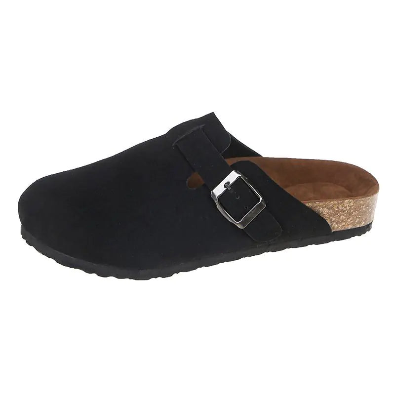 Baotou Cork Slippers for Women and Couples